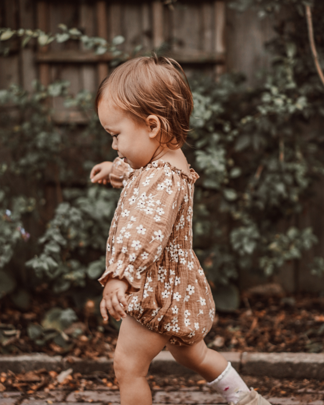 60%OFF】papillon dot rompers～ﾊﾟﾋﾟﾖﾝﾄﾞｯﾄﾛﾝﾊﾟｰｽ | flower／フラワー公式通販 marronフラワーロンパース12m【２回のみ着用】