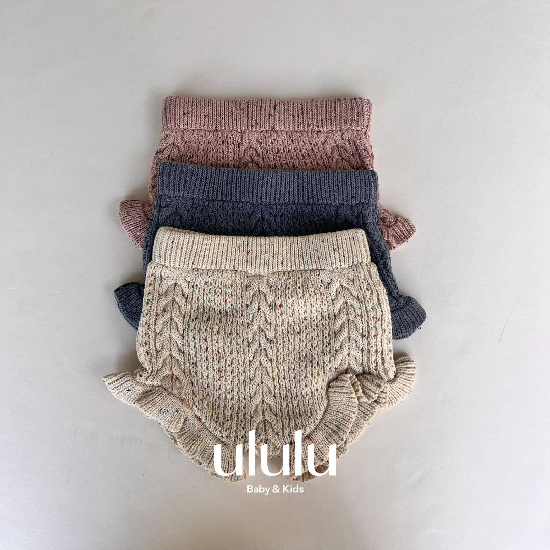 【mame】古伊万里ニット size.2 ブルー mame】古伊万里ニット size.2 ブルー トップス