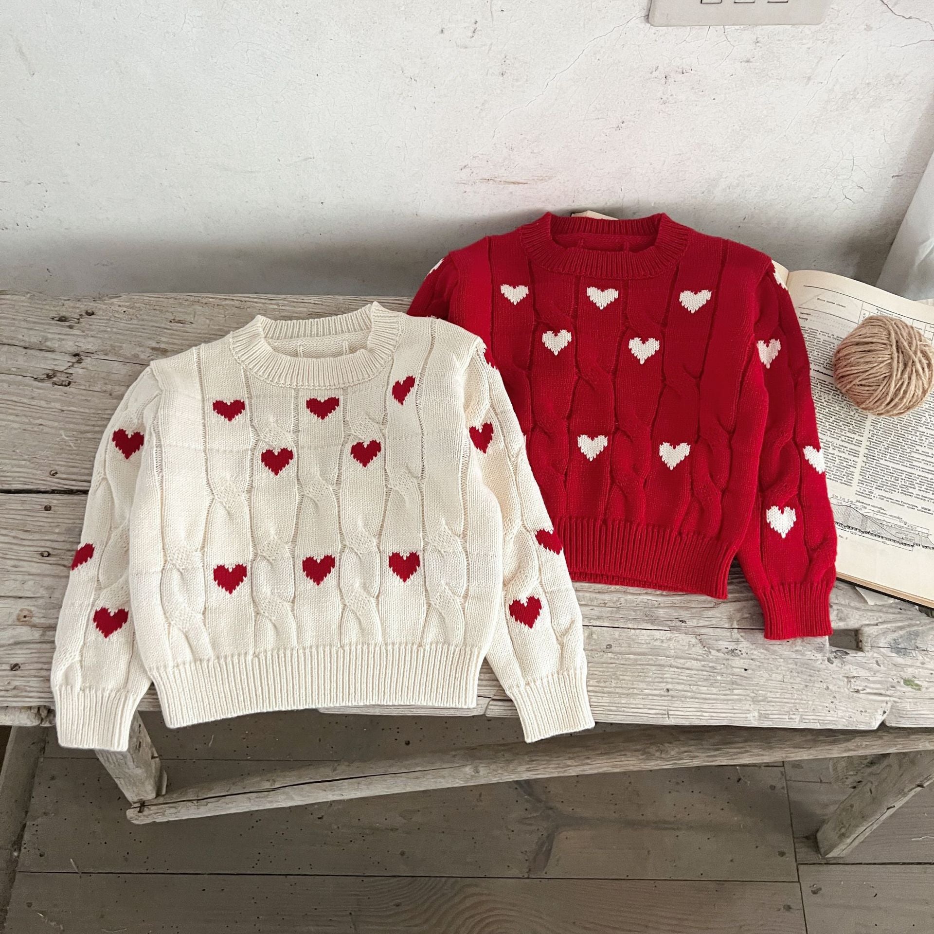 プチハートニットセーター – ululu shop