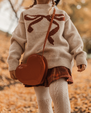 🎄Holiday Set – リボンニット＆チェックミニスカート