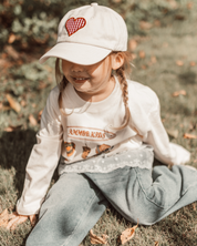 レースヘムデニムパンツ