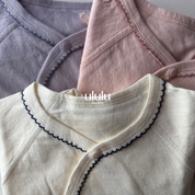 【新作】eyelet baby肌着