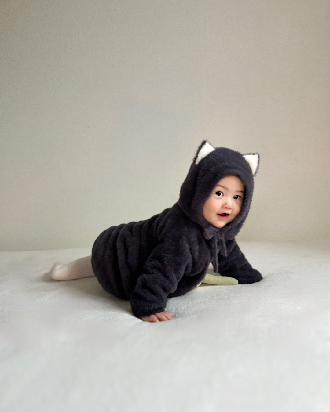 UL ORIGINAL：ふわネコロンパース