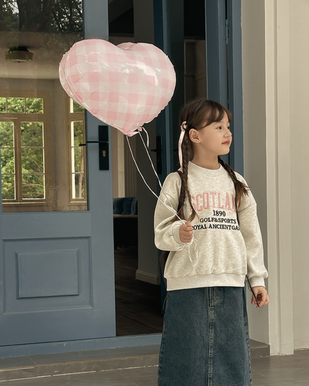 スコットランドロゴスウェット