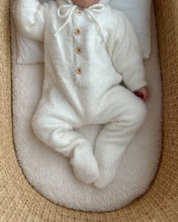 【新作 7日(金) 10:00 販売】ふわクマロンパース