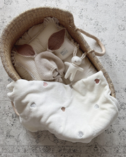 《 新作 28日(金) am10:00販売 》セット：ribbon bag × heart blanket set