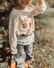 フードプリントロングT