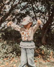 フードプリントロングT