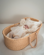 【新作】フローラルレースベビードレス