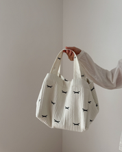 《 新作 28日(金) am10:00販売 》セット：ribbon bag × heart blanket set