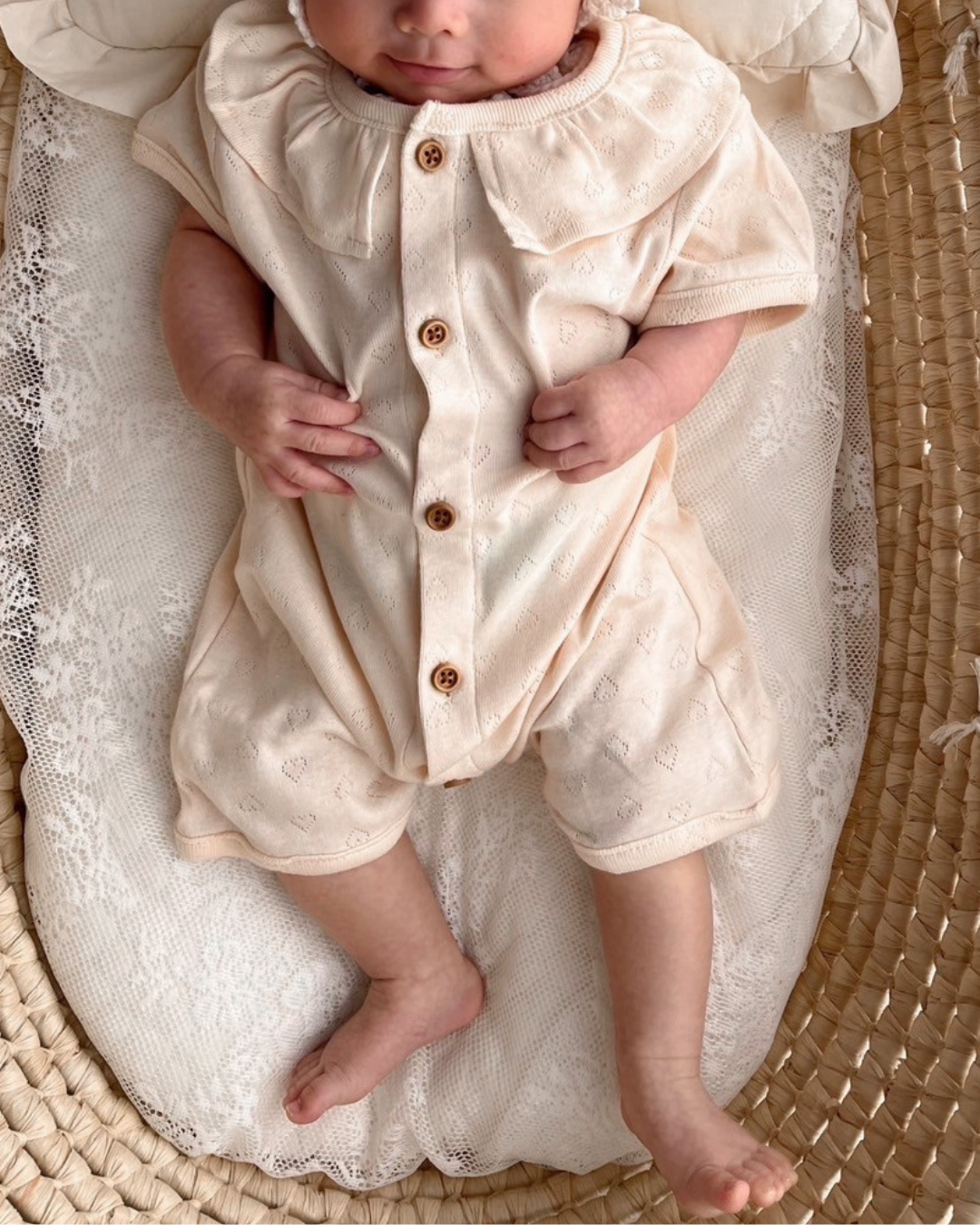 【予約  5/15(金) am10:00販売】セット：Heart rompers set