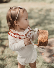 【新作】UL ORIGINAL：襟フリルロンパース