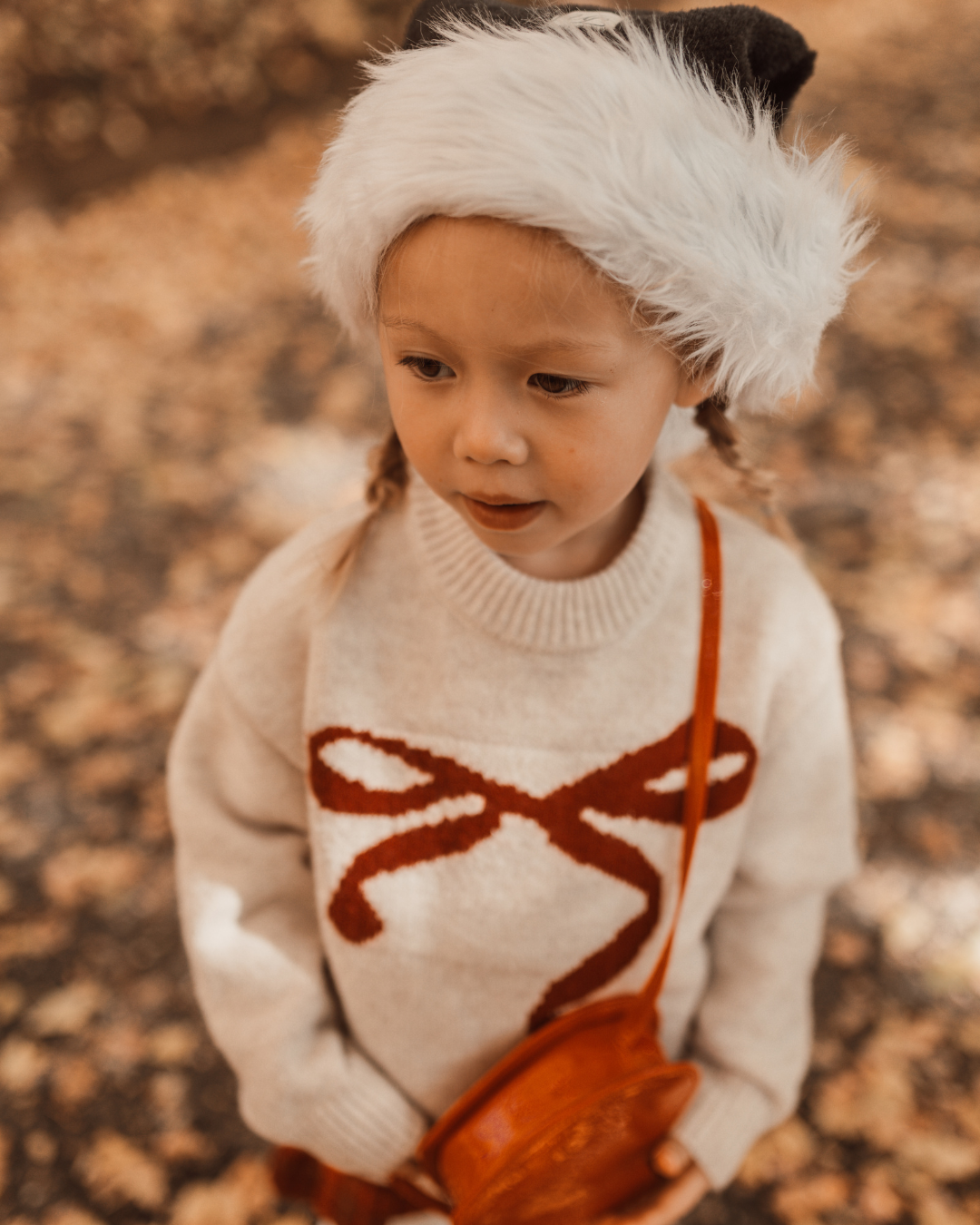 🎄Holiday Set – リボンニット＆チェックミニスカート