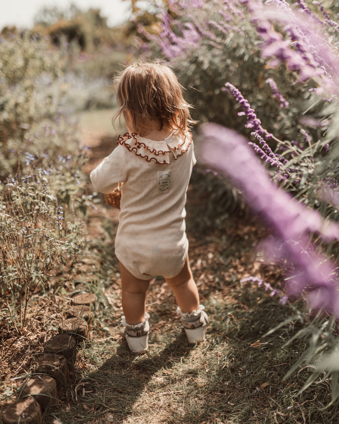 【新作】UL ORIGINAL：襟フリルロンパース