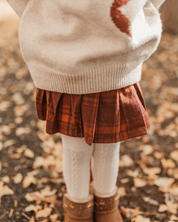 🎄Holiday Set – リボンニット＆チェックミニスカート