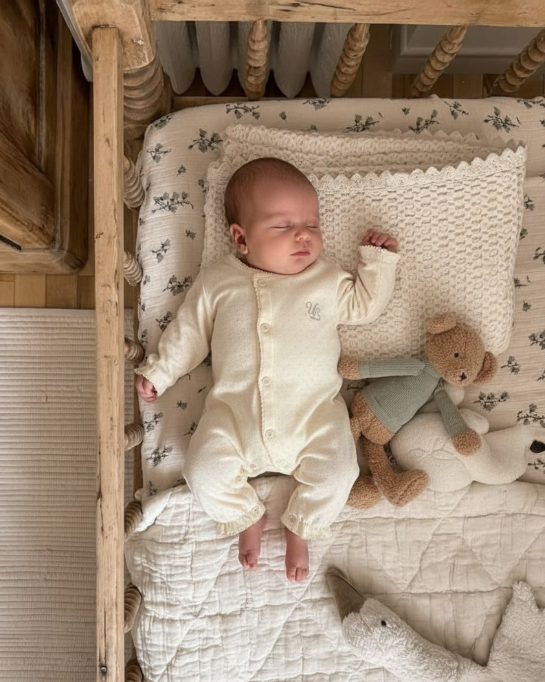 UL ORIGINAL：ニューボーンフリルカバーオール