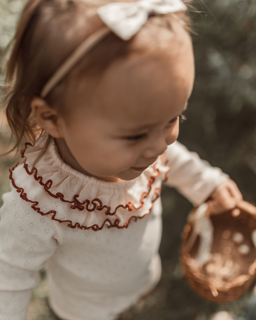 【新作】UL ORIGINAL：襟フリルロンパース