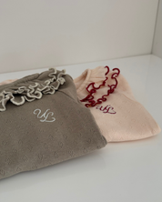 【新作】UL ORIGINAL：襟フリルロンパース