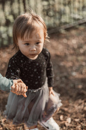 ベビーフラワーロンパース