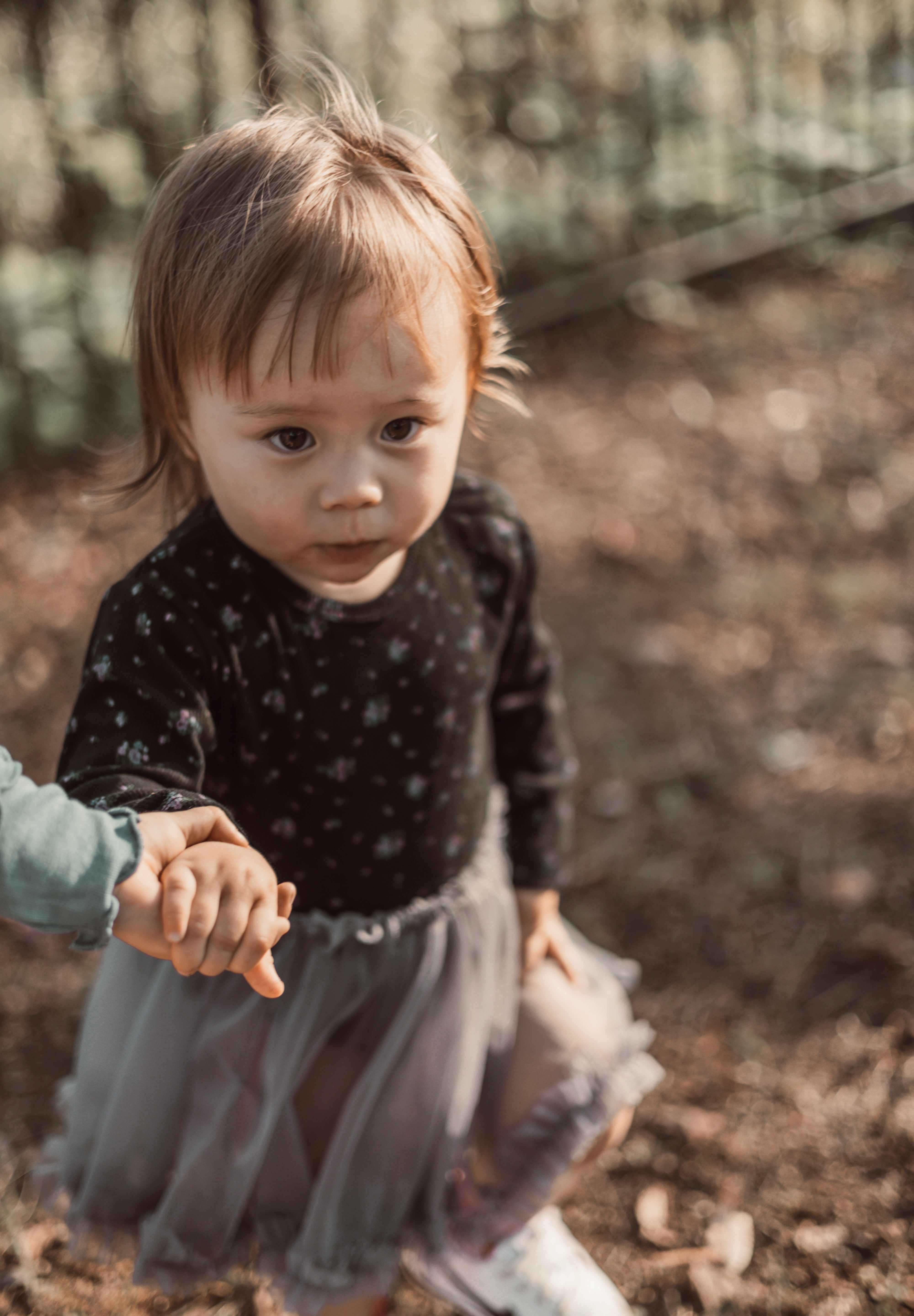 ベビーフラワーロンパース