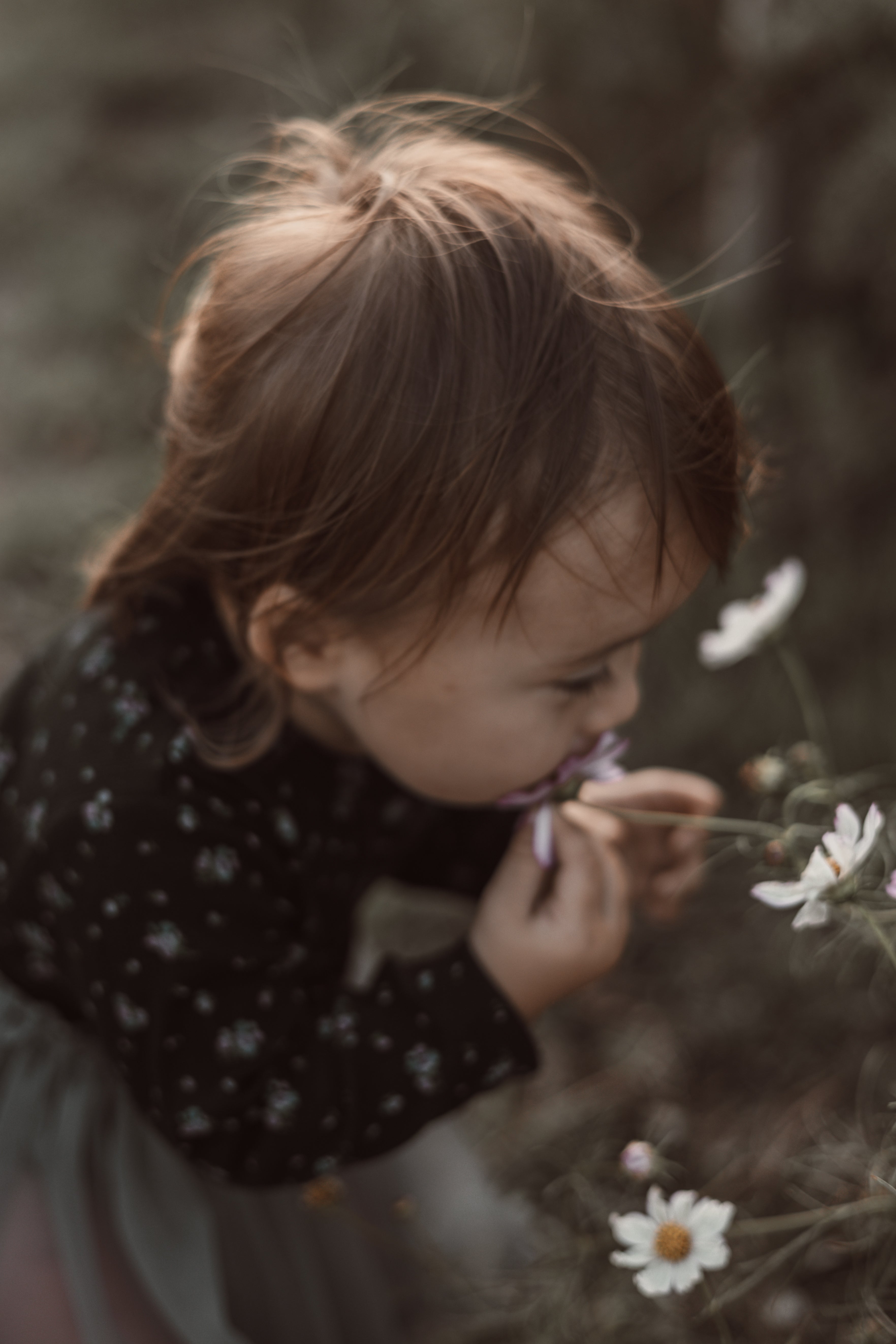 ベビーフラワーロンパース