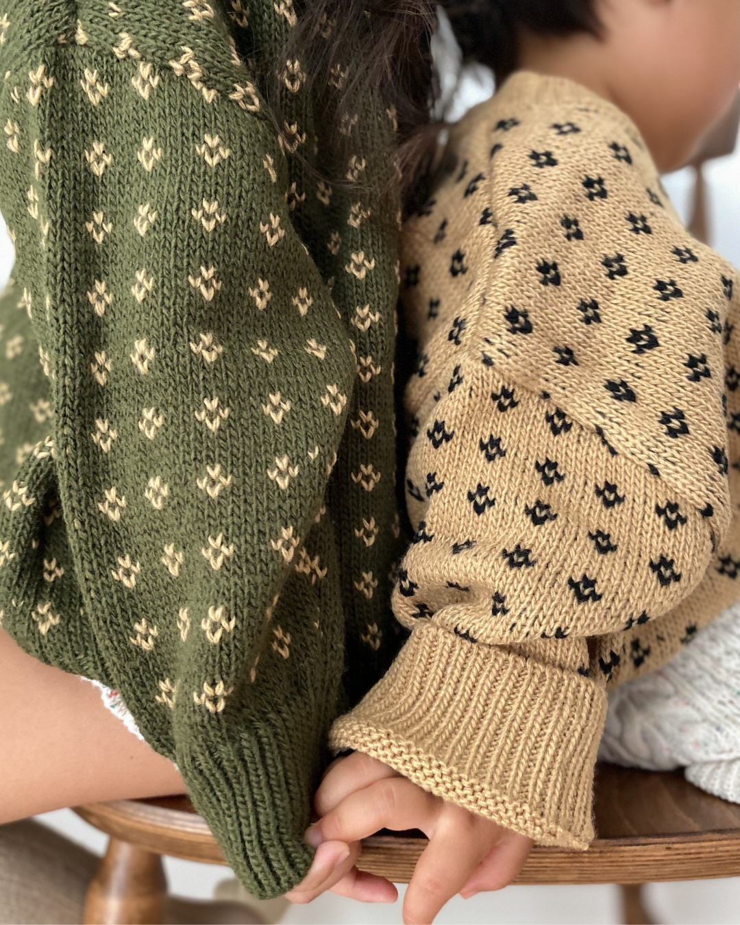 【新作 7日(金) 10:00 販売】レトロニット