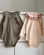 【新作】UL ORIGINAL：襟フリルロンパース