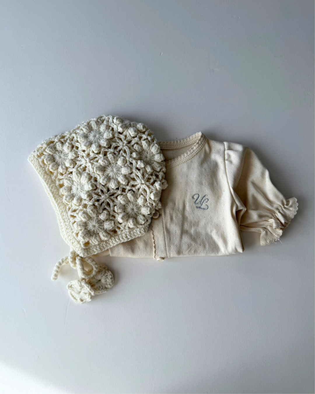 UL ORIGINAL：ニューボーンフリルカバーオール