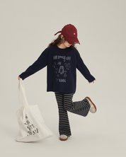 【新作 12日(金) am10:00販売】ボーダーフレアパンツ