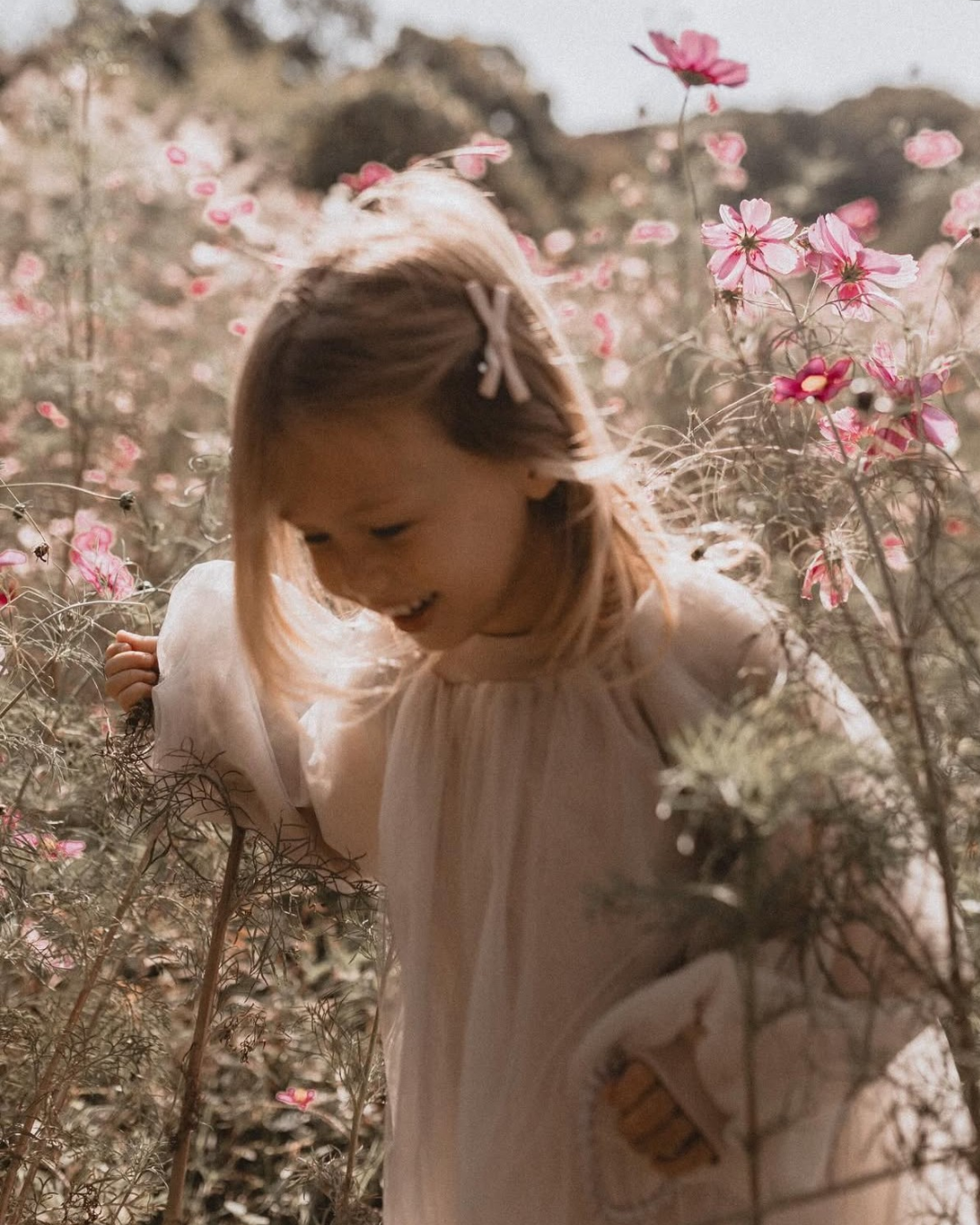 バルーンチュールドレス