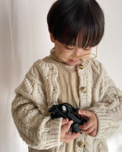 【新作 7日(金) 10:00 販売】ルーズニットカーディガン