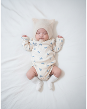 UL ORIGINAL：リボンロンパース(長袖)