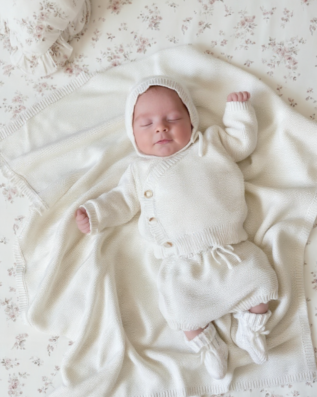 ミルキーニット ベビーセット