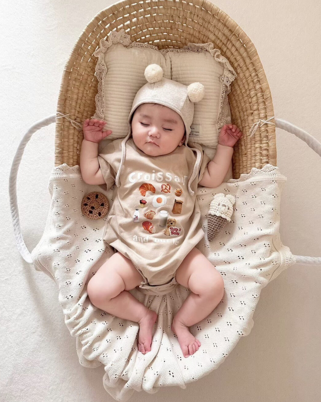 【新作20日(金) 10:00販売】スイーツロンパース