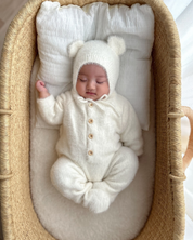 【新作 7日(金) 10:00 販売】ふわクマロンパース