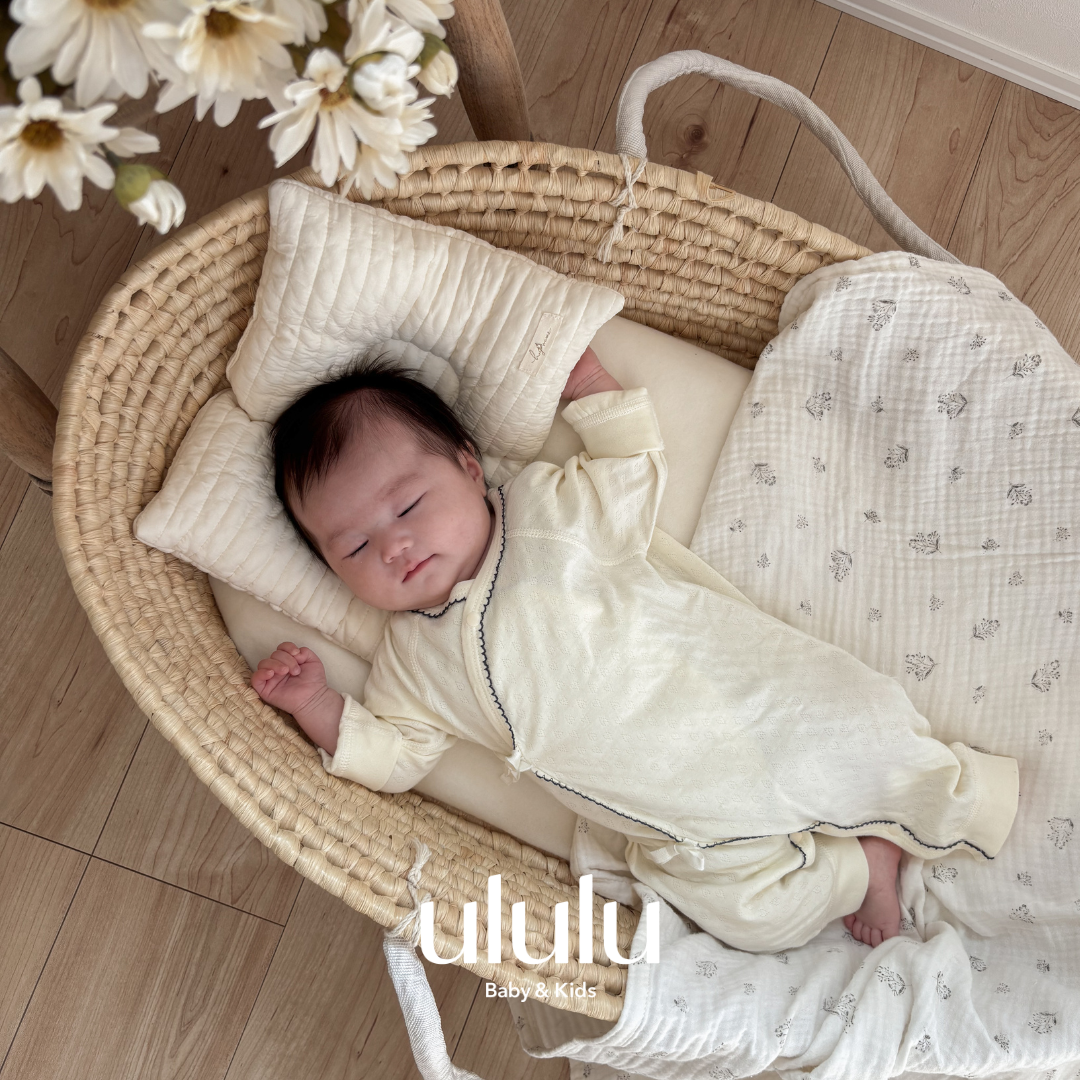 【新作】eyelet baby肌着