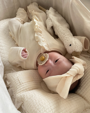 ニューボーンフリルカバーオール