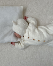 【新作 7日(金) 10:00 販売】ふわクマロンパース