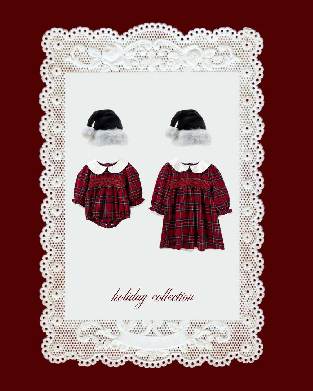 🎄Holiday Set – Classic Tartan Collection