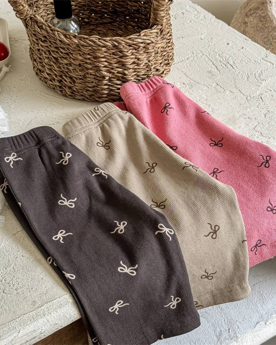 【SALE】リボンハーフパンツ