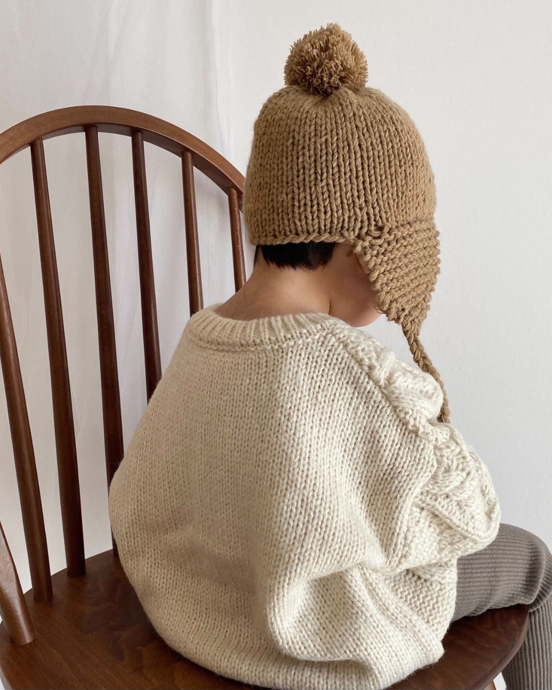 【新作 7日(金) 10:00 販売】ルーズニットカーディガン