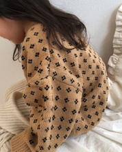 【新作 7日(金) 10:00 販売】レトロニット