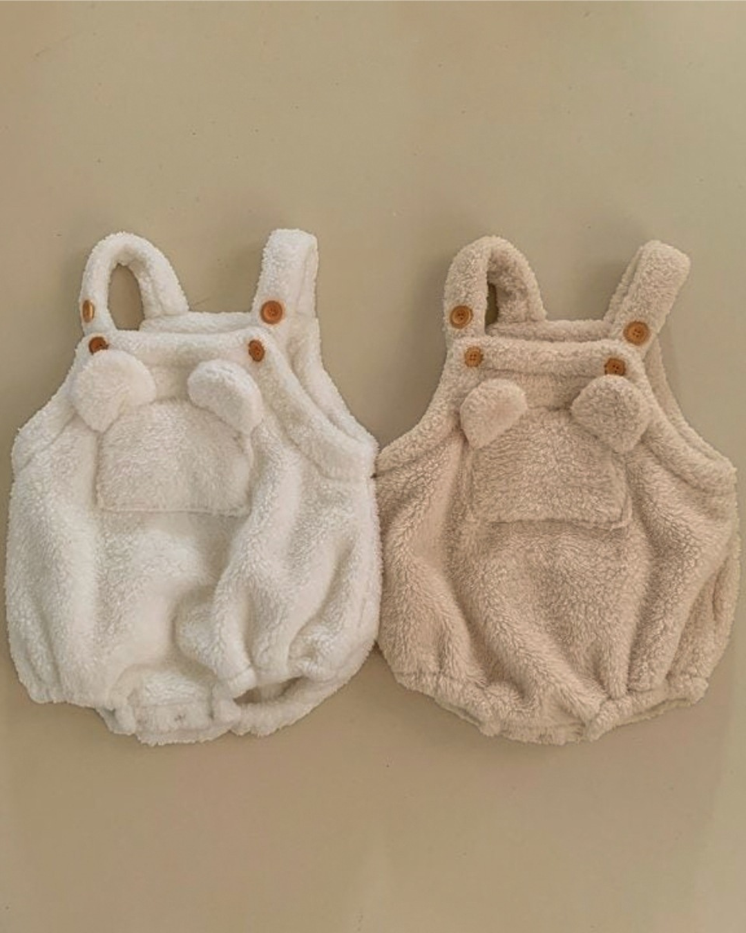 【新作 30日(金) 10:00 販売】 テディボアサロペット