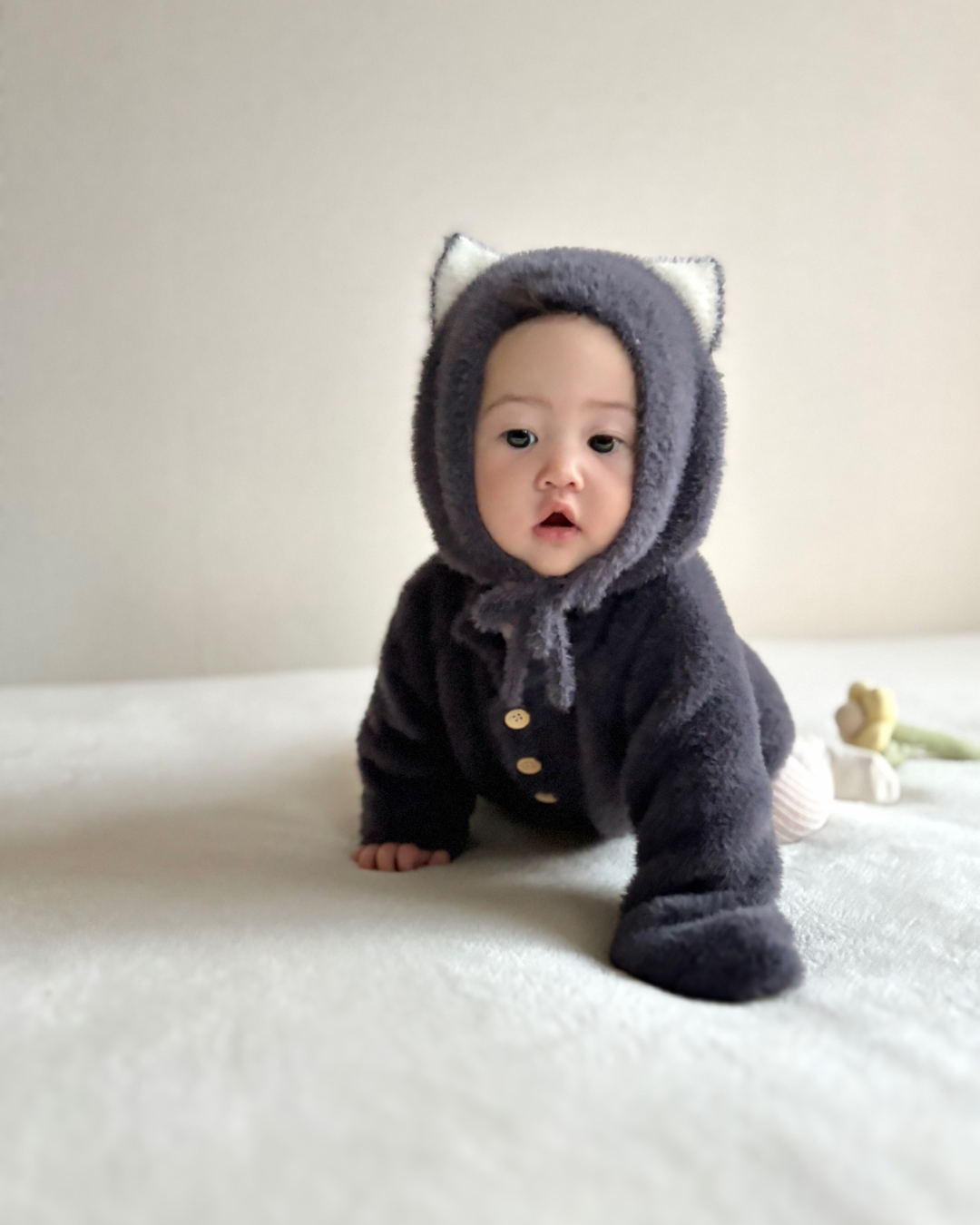 UL ORIGINAL：ふわネコロンパース