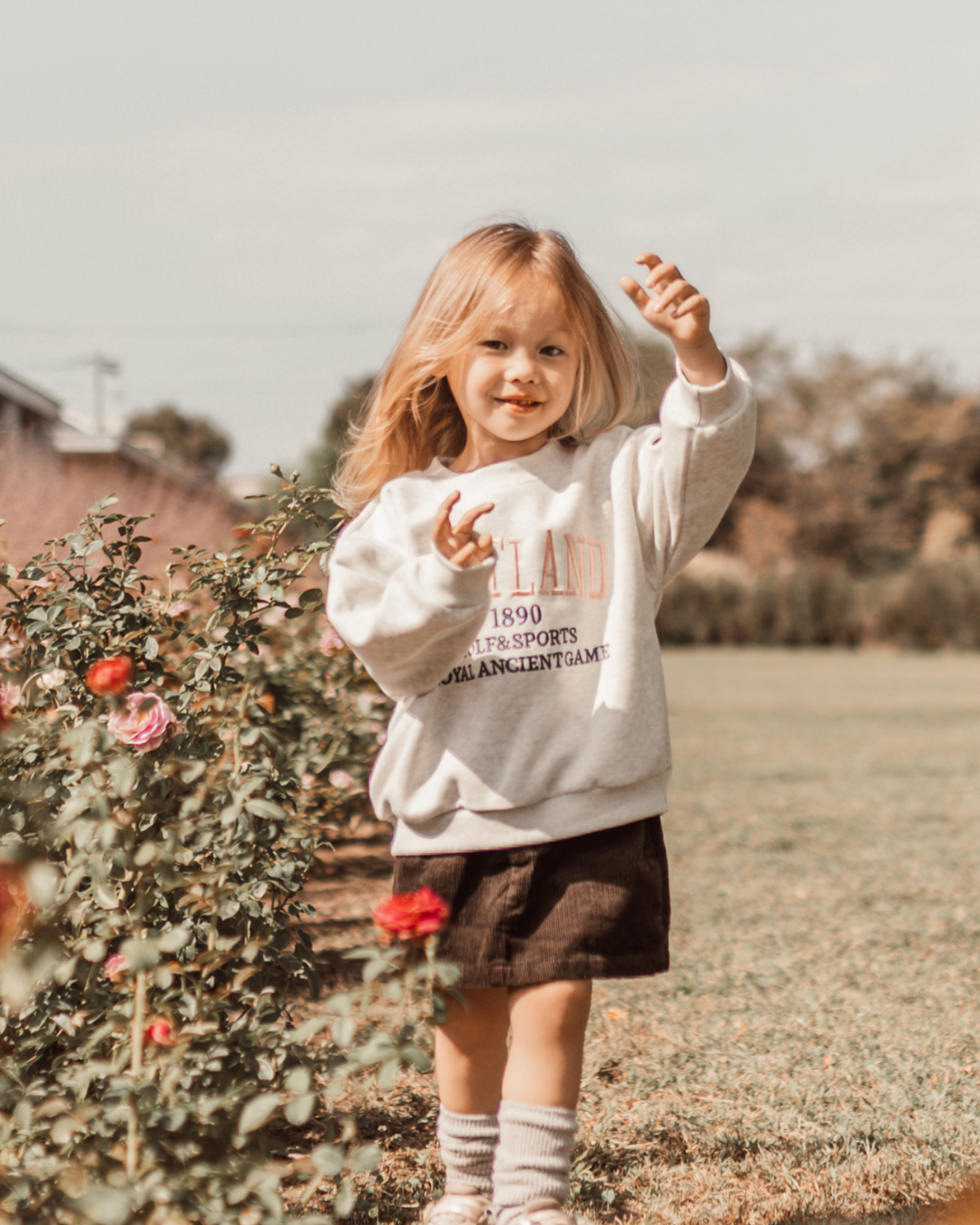 スコットランドロゴスウェット