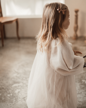 バルーンチュールドレス