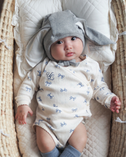 【新作】UL ORIGINAL：リボンロンパース(長袖)