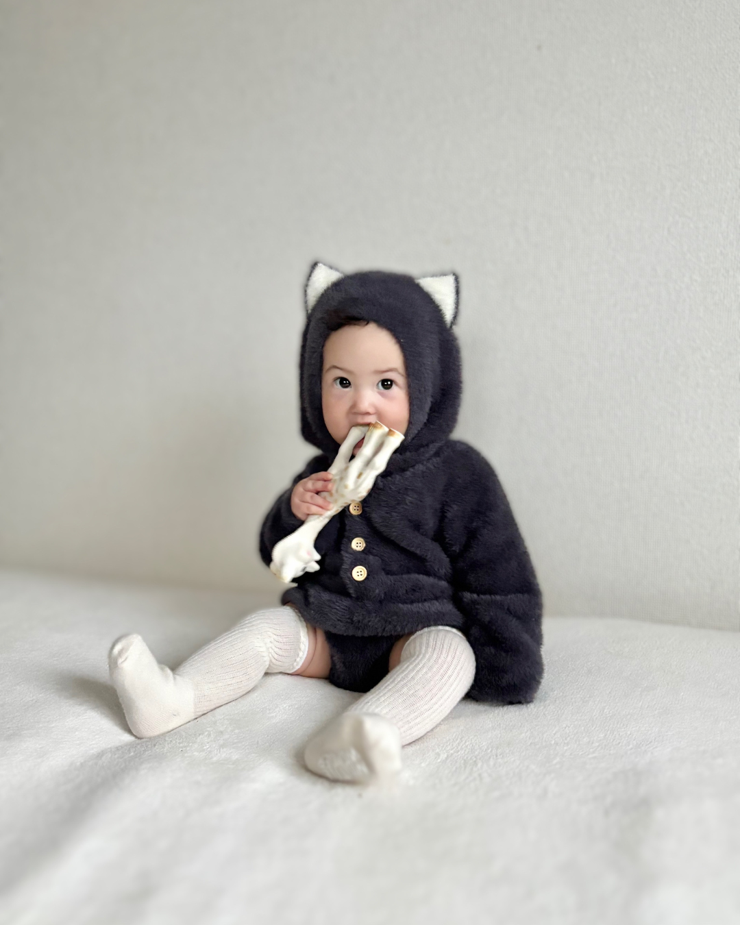 UL ORIGINAL：ふわネコロンパース