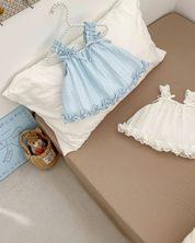 【新作 31日(金) 10:00販売】リボンフリルキャミトップス