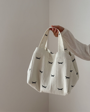 リボンマザーズバッグ